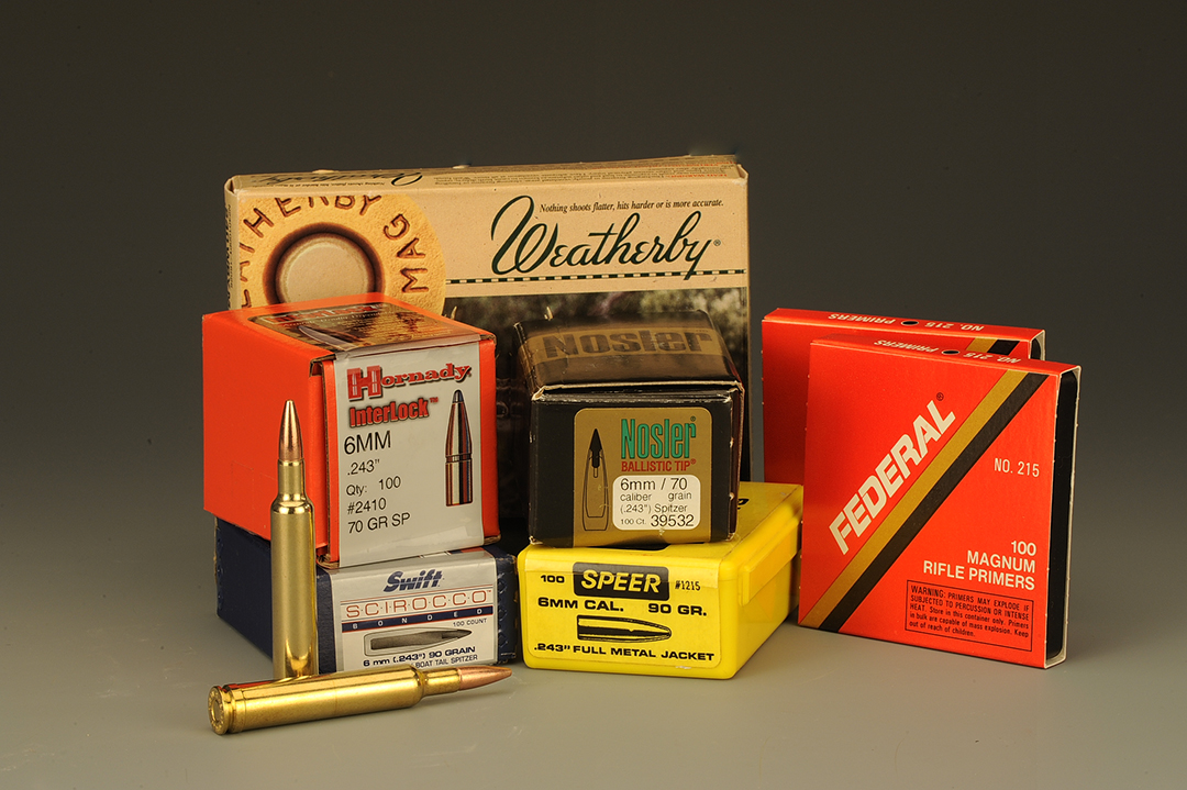 Presently, there is less of a shortage of loading components than before and since the 6mm is a popular caliber, Stan had little or no trouble finding what he needed to work up some accurate loads over the years.
